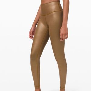 WUNDER UNDER HIGH-RISE TIGHT *FULL-ON LUXTREME 28" FOIL SPECIAL EDITION, Size 8